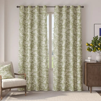 
                    
                      Acanthus Leaf Linen Blend Curtains - Jinchan Home
                    
                  
