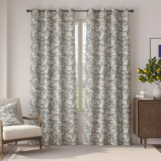 
                    
                      Acanthus Leaf Linen Blend Curtains - Jinchan Home
                    
                  