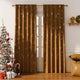 
                    
                      Gingerbread Man & Santa Christmas Motif Curtains - Jinchan Home
                    
                  