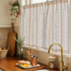 
                    
                      Cute Hello Kitty Paw-Inspired Floral Kitchen Curtains - Jinchan Home
                    
                  
