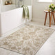 
                    
                      Vintage Distressed Large Floral Scrollwork Area Rug - Jinchan Home
                    
                  