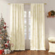 
                    
                      Gingerbread Man & Santa Christmas Motif Curtains - Jinchan Home
                    
                  