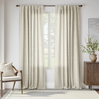 
                    
                      Herringbone Arrow Linen Curtains - Jinchan Home
                    
                  