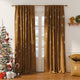 
                    
                      Gingerbread Man & Santa Christmas Motif Curtains - Jinchan Home
                    
                  