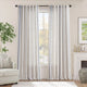 
                    
                      Cross Ripple Print Linen Blend 3-in-1 Curtains - Jinchan Home
                    
                  