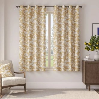
                    
                      Acanthus Leaf Linen Blend Curtains - Jinchan Home
                    
                  