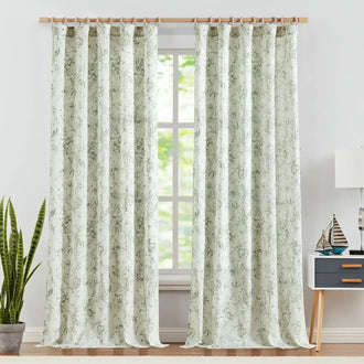 
                    
                      Vine & Bloom Linen Curtains - Jinchan Home
                    
                  