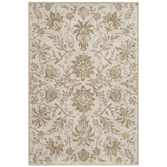 
                    
                      Vintage Distressed Large Floral Scrollwork Area Rug - Jinchan Home
                    
                  