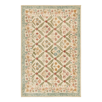 
                    
                      Vintage Floral Polypropylene Area Rug - Jinchan Home
                    
                  