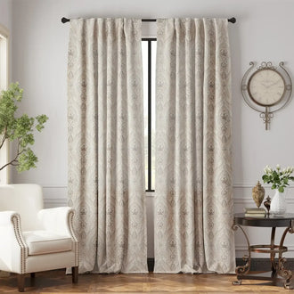 
                    
                      Vintage Paisley Rod Pocket Curtains - Jinchan Home
                    
                  