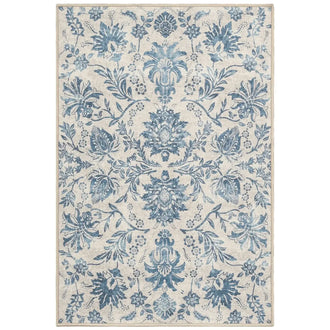 
                    
                      Vintage Distressed Large Floral Scrollwork Area Rug - Jinchan Home
                    
                  
