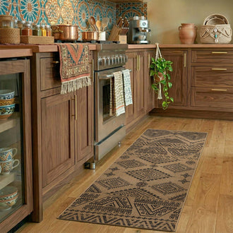 
                    
                      Jinchan Faux Jute Geometric Area Rug - Jinchan Home
                    
                  