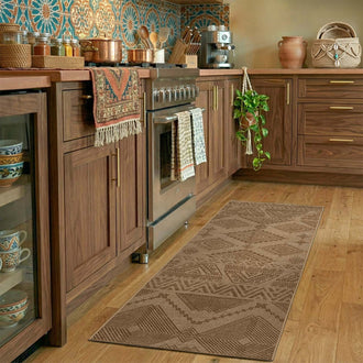 
                    
                      Jinchan Faux Jute Geometric Area Rug - Jinchan Home
                    
                  