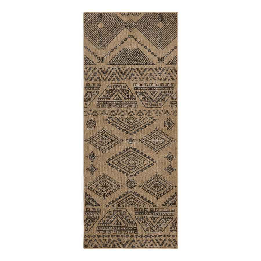 Jinchan Faux Jute Geometric Area Rug - Jinchan Home