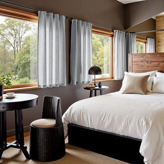 
                    
                      Solid Linen-Blend 3-in-1 Curtains - Jinchan Home
                    
                  