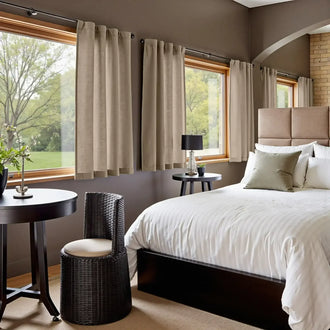 
                    
                      Solid Linen-Blend 3-in-1 Curtains - Jinchan Home
                    
                  