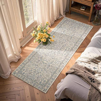 
                    
                      Vintage Foliage Floral Area Rug - Jinchan Home
                    
                  