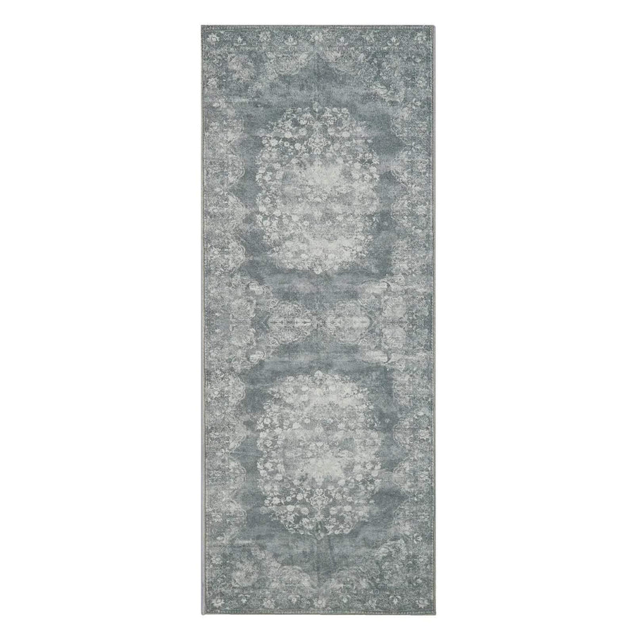 Faded Persian Medallion Area Rug - Jinchan Home