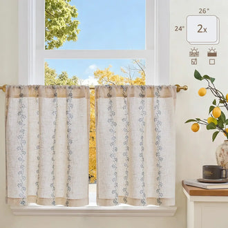 
                    
                      Cute Hello Kitty Paw-Inspired Floral Kitchen Curtains - Jinchan Home
                    
                  