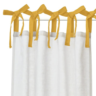 
                    
                      DIY Colorblock Linen-Blend Kitchen Curtains - Jinchan Home
                    
                  