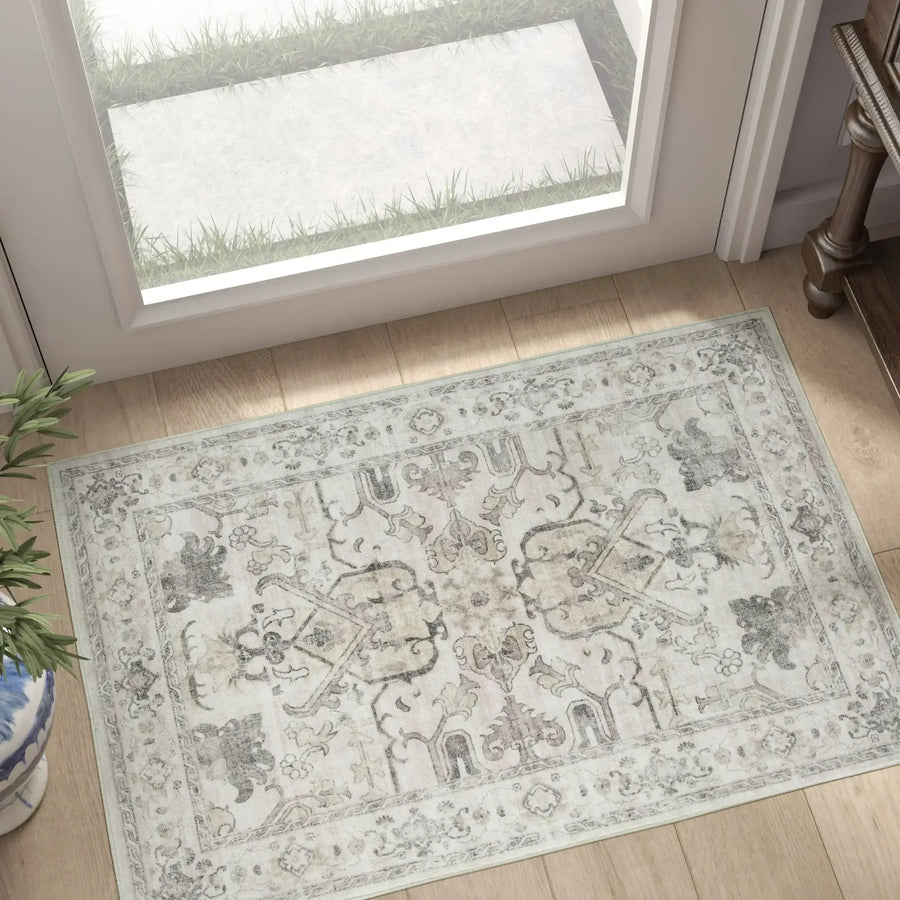 Vintage Serapi Medallion Rug - Jinchan Home
