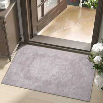 
                    
                      Antique Distressed Medallion Area Rug - Jinchan Home
                    
                  