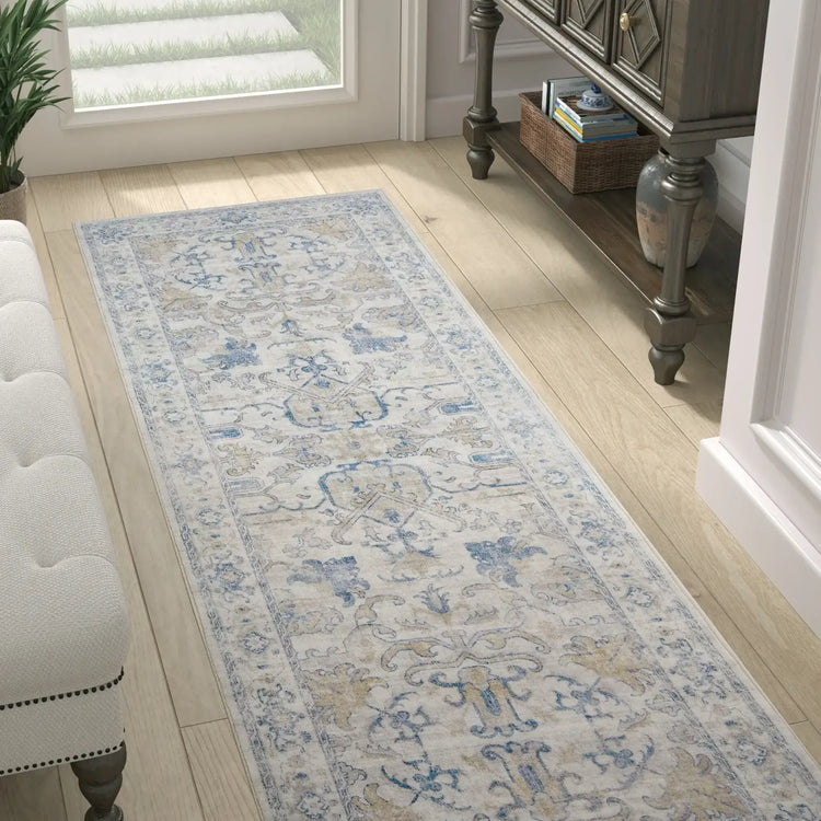 Vintage Serapi Medallion Rug - Jinchan Home