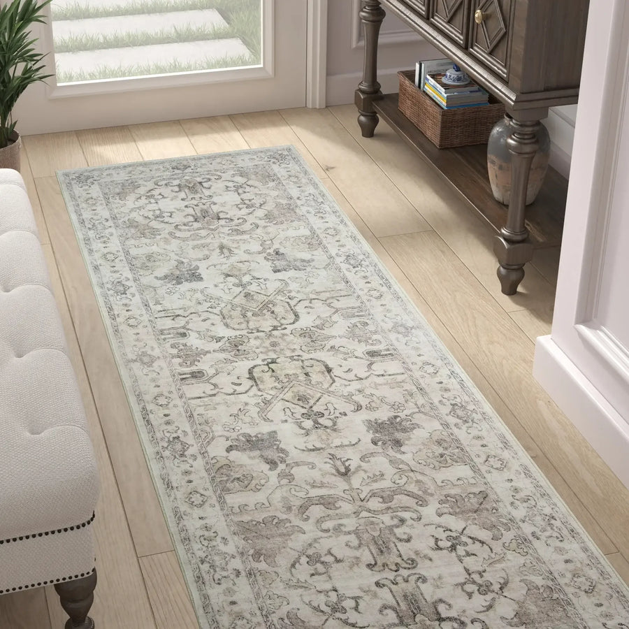 Vintage Serapi Medallion Rug - Jinchan Home