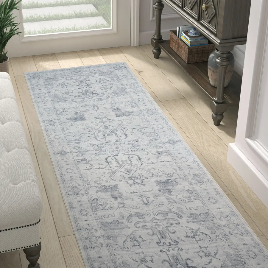 Vintage Serapi Medallion Rug - Jinchan Home