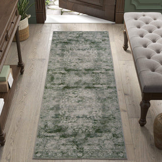 
                    
                      Antique Distressed Medallion Area Rug - Jinchan Home
                    
                  
