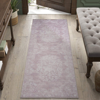 
                    
                      Antique Distressed Medallion Area Rug - Jinchan Home
                    
                  