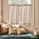
                    
                      Colorful Striped Linen-Blend Kitchen Curtains - Jinchan Home
                    
                  