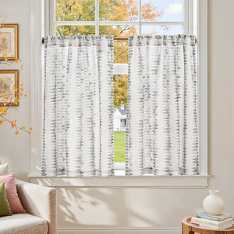 
                    
                      Geometric Triangle Kitchen Curtains - Jinchan Home
                    
                  