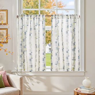 
                    
                      Geometric Triangle Kitchen Curtains - Jinchan Home
                    
                  