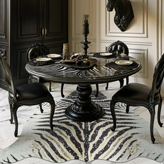 
                    
                      Jungle Zebra Rug - Jinchan Home
                    
                  
