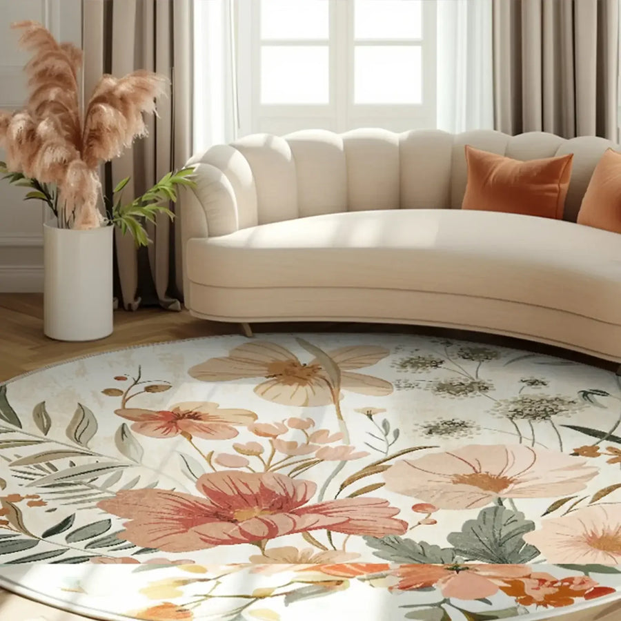 Floral Bouquet Rug - Jinchan Home