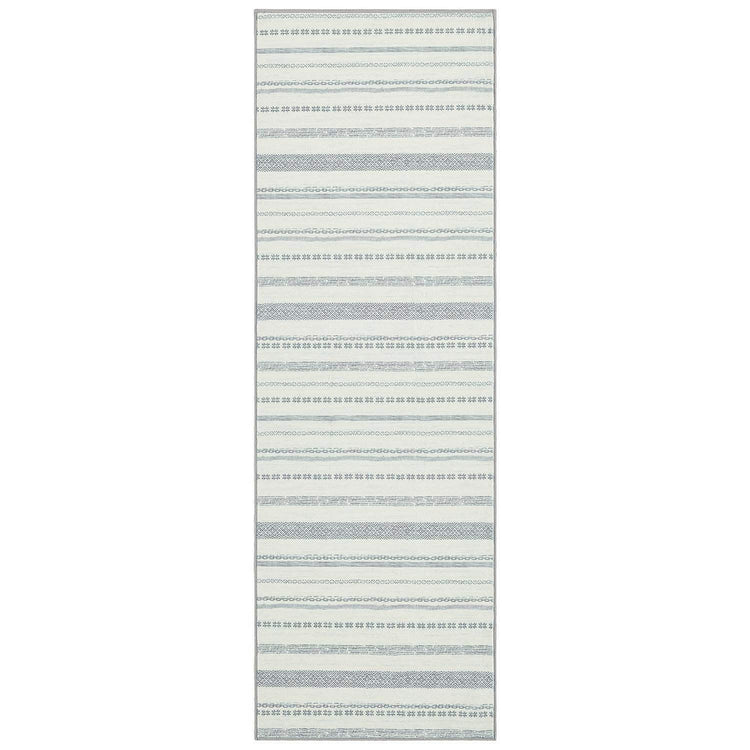 Boho Multi-Striped Geometric Area Rug - Jinchan Home