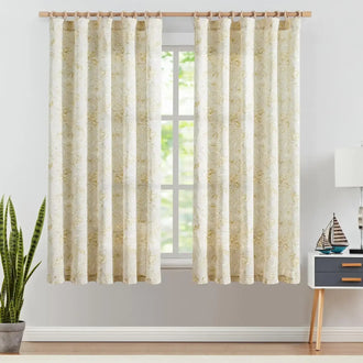 
                    
                      Vine & Bloom Linen Curtains - Jinchan Home
                    
                  