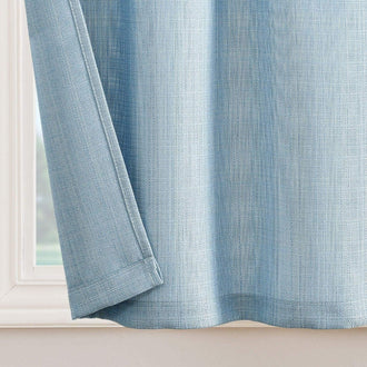 
                    
                      Solid Textured Network Polyester Kitchen Curtains - Jinchan Home
                    
                  