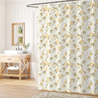 
                    
                      Loquat Branch & Fruit Pattern Shower Curtain - Jinchan Home
                    
                  