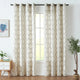 
                    
                      Boho Leaf Embroidered Geometric Curtains - Jinchan Home
                    
                  