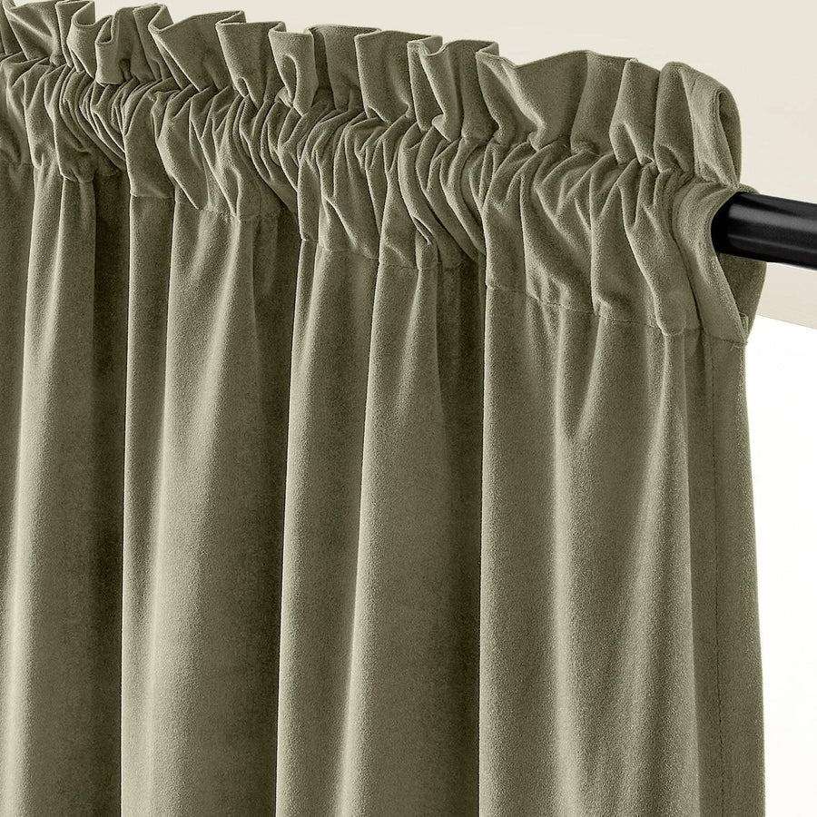 Velvet Curtain (1 Panel) - Jinchan Home
