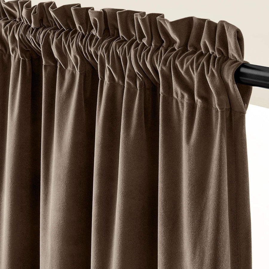 Velvet Curtain (1 Panel) - Jinchan Home