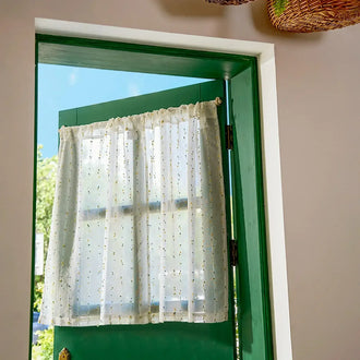 
                    
                      Semi Sheer Kitchen Curtains - Jinchan Home
                    
                  
