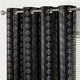 
                    
                      Dark-Toned Boho Geometric Grommet Curtains - Jinchan Home
                    
                  