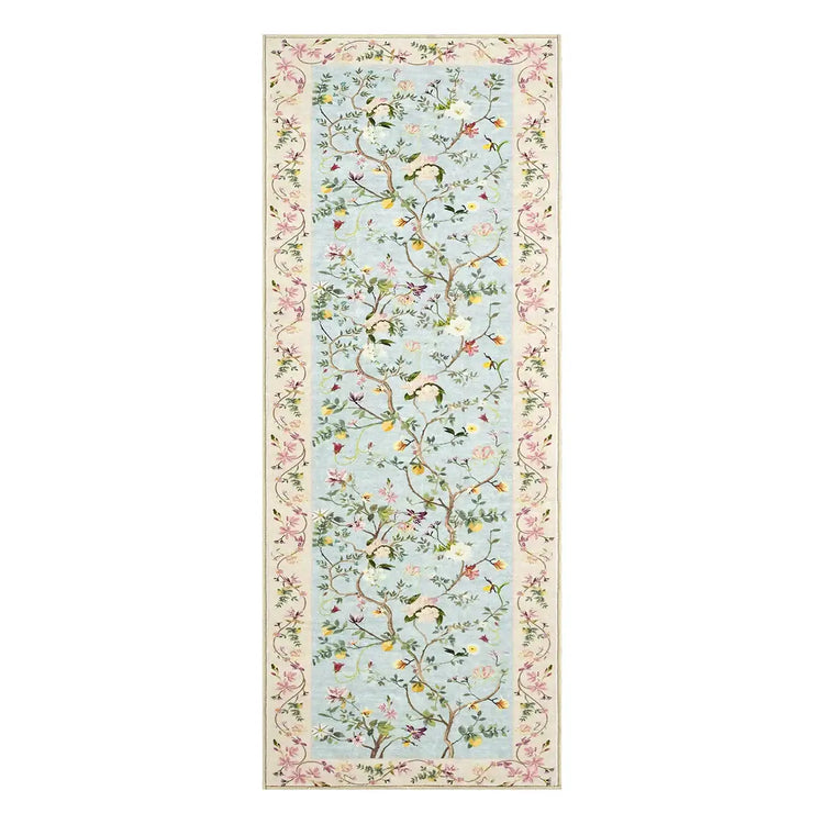 Floral Vine Rug - Jinchan Home
