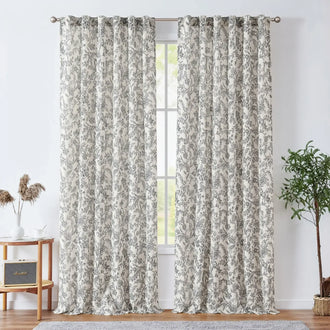 
                    
                      Ethereal Botanical Linen Curtains - Jinchan Home
                    
                  