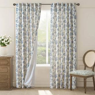 
                    
                      Vintage Botanical Vine Linen Curtains - Jinchan Home
                    
                  