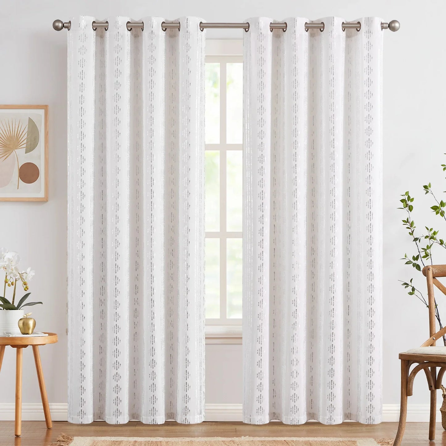 Boho Geometric Stripe Curtains - Jinchan Home