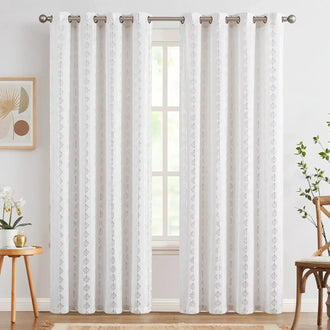 
                    
                      Boho Geometric Stripe Curtains - Jinchan Home
                    
                  
